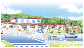 五月山こども園 外観イメージ