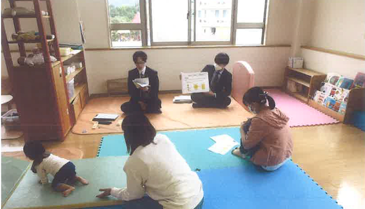 海南市子育て支援センターの今月の様子