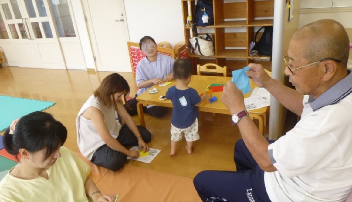 海南市子育て支援センターの今月の様子