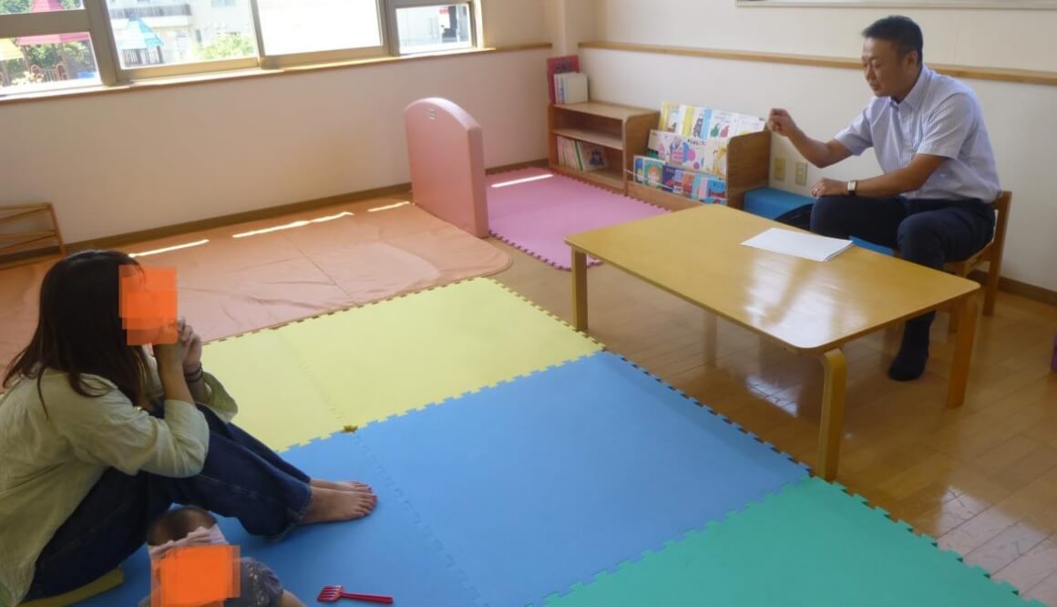 海南市子育て支援センターの今月の様子