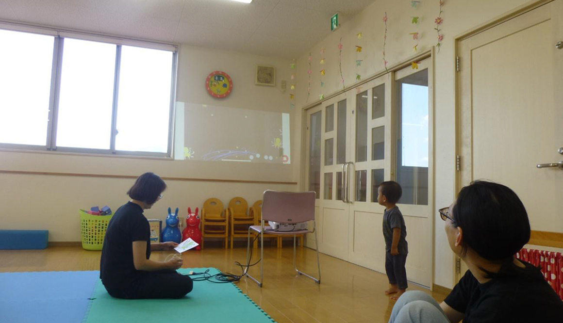 海南市子育て支援センターの今月の様子