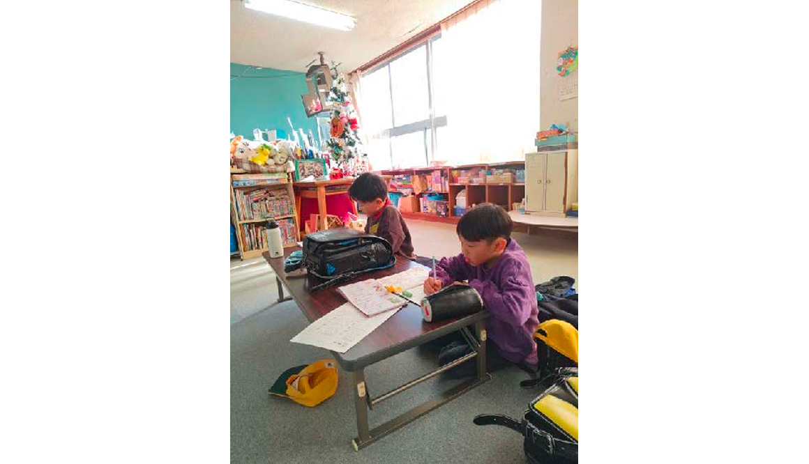 学童保育きたのかみの今月の様子