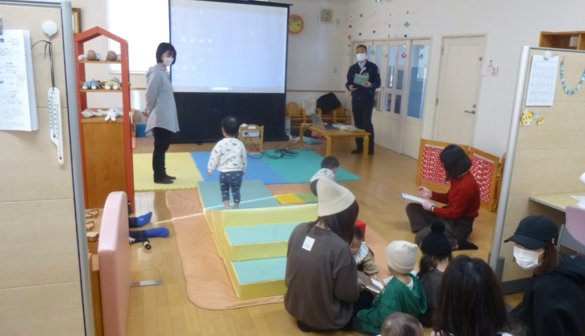 海南市子育て支援センターの今月の様子