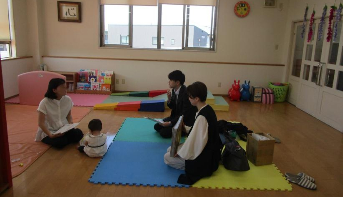 海南市子育て支援センターの今月の様子