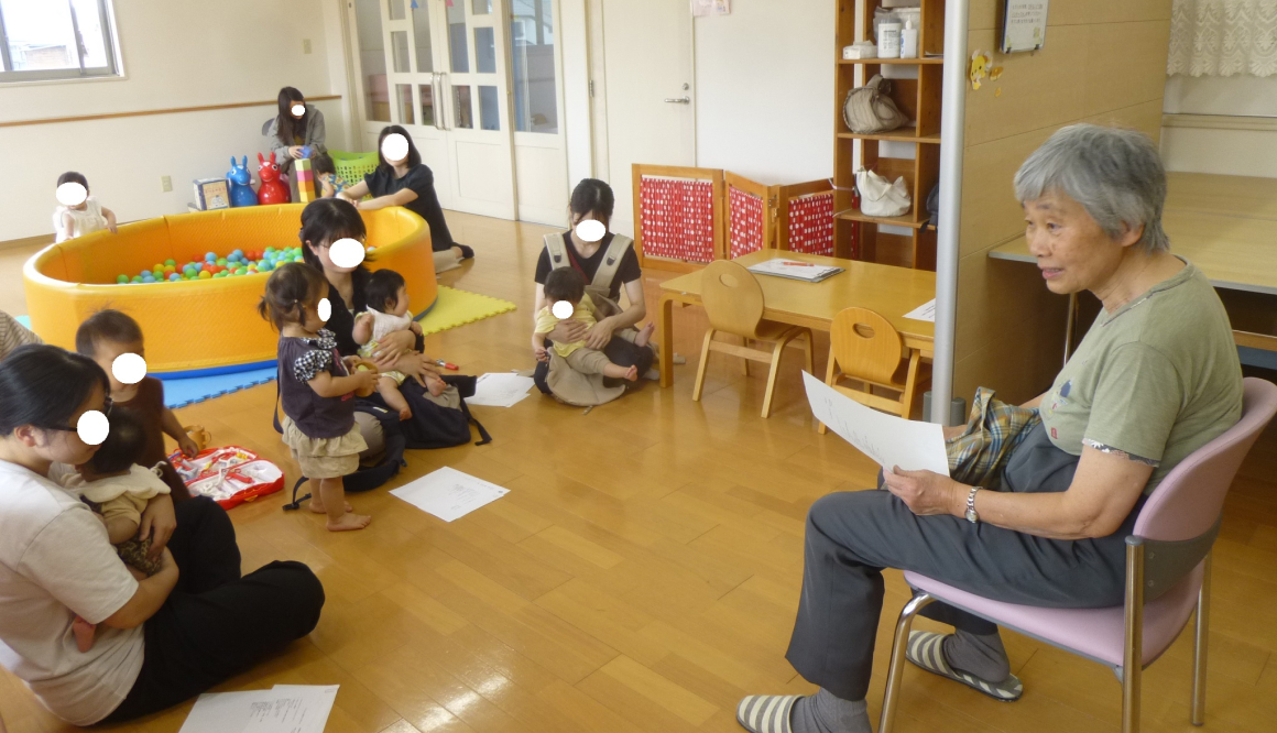 海南市子育て支援センターの今月の様子
