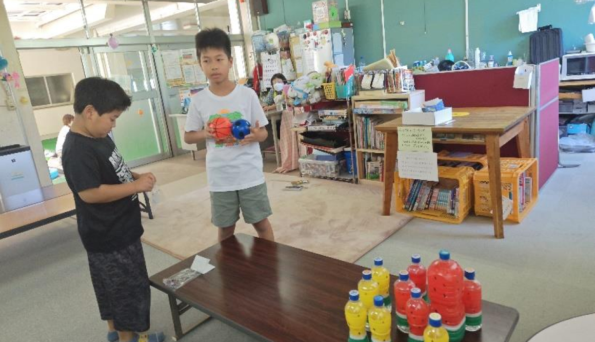 学童保育きたのかみの今月の様子
